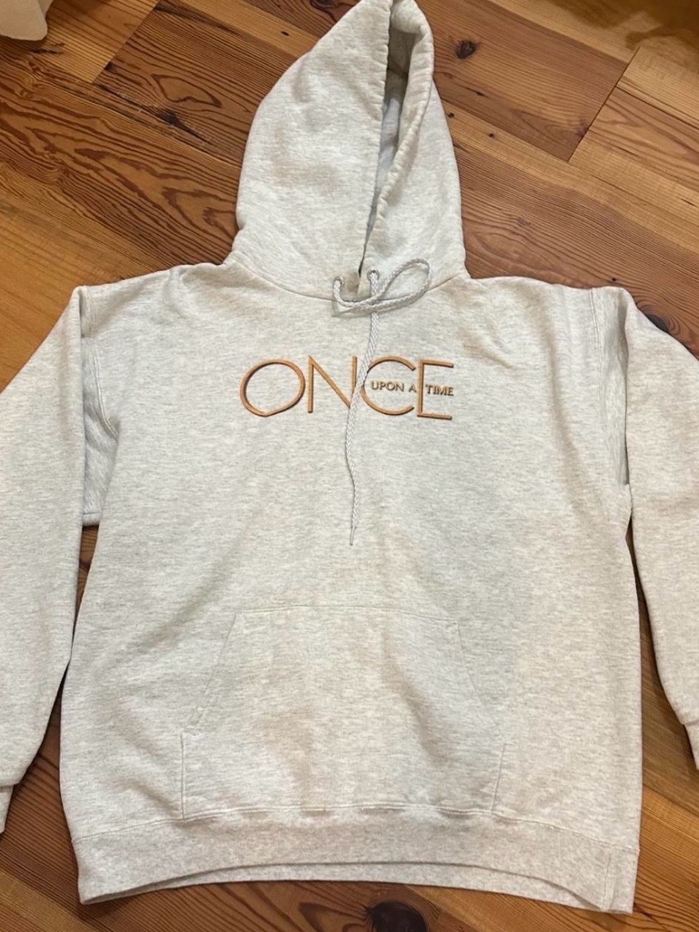 Once Upon A Time Light Gray Hoodie Sweatshirt